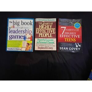 7 Habits of Highly Effective People Teens Big Book of Leadership Games Bundle